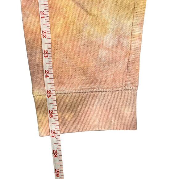 Old Navy Women's Tie Dye Lounge Set Size M Orange Cozy Sweatshirt & Jogger Set - Picture 15 of 16